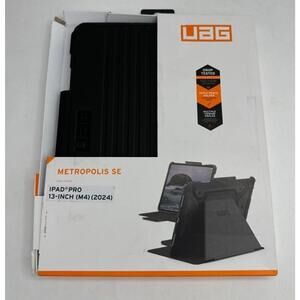 UAG Metropolis SE Case for iPad Pro 13" 2024 (Gen 7/M4 chip) - Black New In Box
